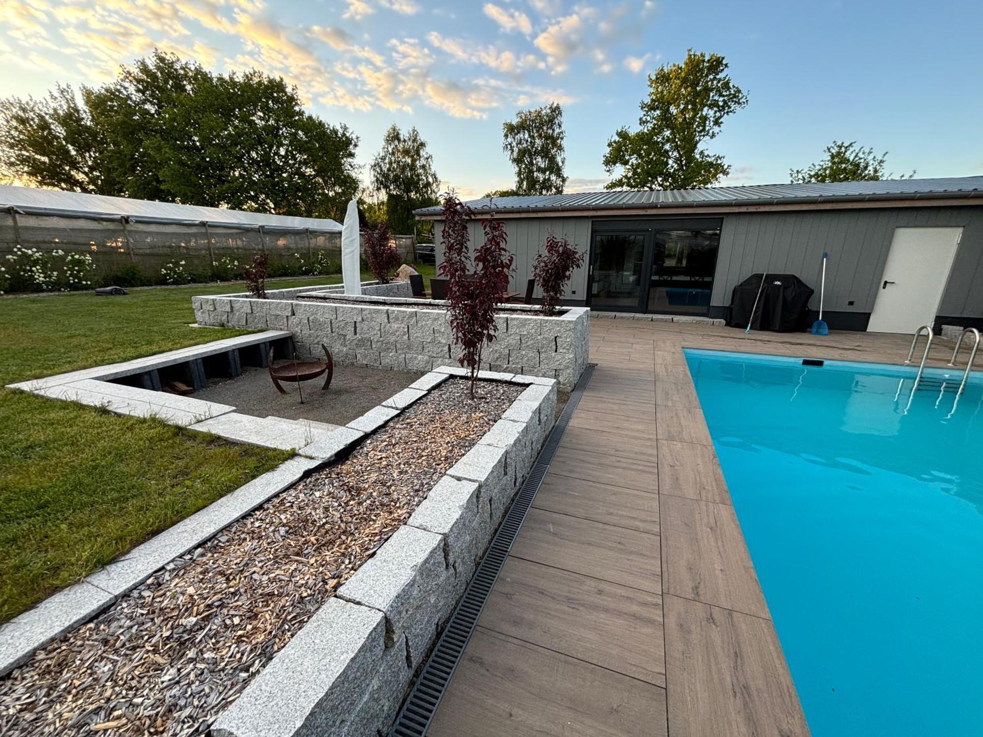 Ferienhaus Mit Privatem Pool Soltau Zewnętrze zdjęcie